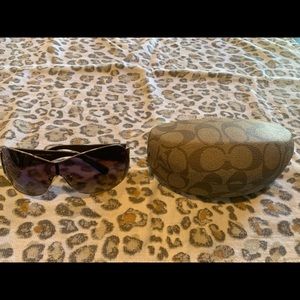 Coach Sunglasses and Case